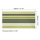 thumbnail image 2 of Individuales Manteles 450x300mm 6uds PVC Mesa Lavable Tejido Individual Mantel, Raya Verde Unique Bargains manteles individuales, 2 of 5