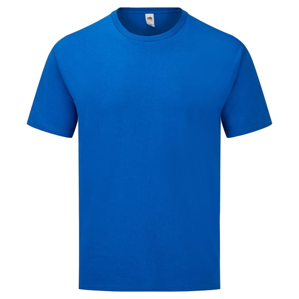 Fruit of the Loom - Camiseta Iconic 165 Classic para Adultos Unisex (Azul Real) Fruit of the Loom UTRW7665_P