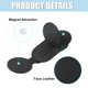 thumbnail image 4 of Auto Rojoondo Forma Anteojos Soporte Sol Visera Clip Magnético Negro Unique Bargains accesorios para viseras automotrices, 4 of 7