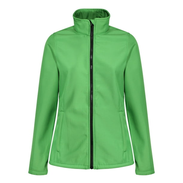 Regatta Standout - Chaqueta softshell imprimible modelo Ablaze para chica/mujer (Verde Extremo/Negro Regatta UTPC3285_extremegreenblack