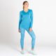 thumbnail image 1 of Dare 2B - Camiseta Discern de Manga Larga para Mujer (Azul Capri) Dare 2B UTRG5037_capriblue, 1 of 5