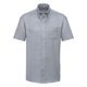 thumbnail image 1 of Russel Collection - Camisa de manga corta Cuidado facil Modelo Oxford hombre caballero - Trabajo/Bod Russell UTBC1025_silvergrey, 1 of 3
