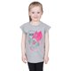 thumbnail image 3 of Trespass - Camiseta Leia para Niños/Niñas (Gris Jaspeada) Trespass UTTP4624_greymarl, 3 of 4