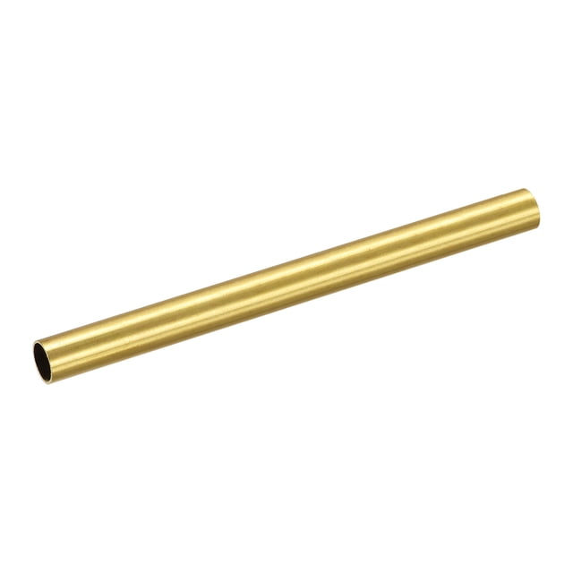 Latón Redondo Tubo 8mm OD 0,5mm Pared Grosor 100mm Longitud Tubería Tubo Unique Bargains tubos industriales
