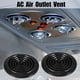 thumbnail image 4 of 4 Piezas AC Aire Salida Ventilación Rejilla Perilla para RV Yate 118mm 86mm 82mm Unique Bargains Ventilación de salida de aire de CA, 4 of 7