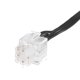 thumbnail image 4 of Base Placa Alimentación Cable 9 Rejilla de PCIe 5 Pasadores a 3 Divisores 4 Pasadores IDE Hembra SATA 18 AWG 66cm Unique Bargains cables de alimentacion electronica, 4 of 5