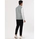 thumbnail image 4 of Lars Amadeus Chaleco acolchado acolchado sin mangas con cremallera, ligero, para hombre, de invierno gris M Unique Bargains Chaleco, 4 of 5