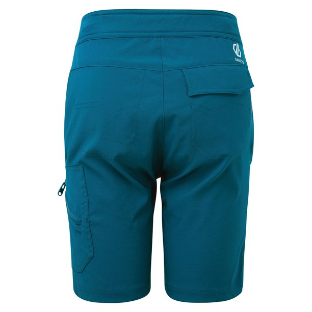 Dare 2B - Pantalones Cortos Reprise para Niños/Niñas (Rojo Coral Fuego, Azul Petróleo) Dare 2b UTRG3996_fierycoralpetrolblue