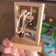 thumbnail image 2 of Gwong Juguete 3D de madera roscado cuerda bucle rompecabezas LUBAN Lock Cerebro Teaser juego adulto Gwong 30004310, 2 of 6