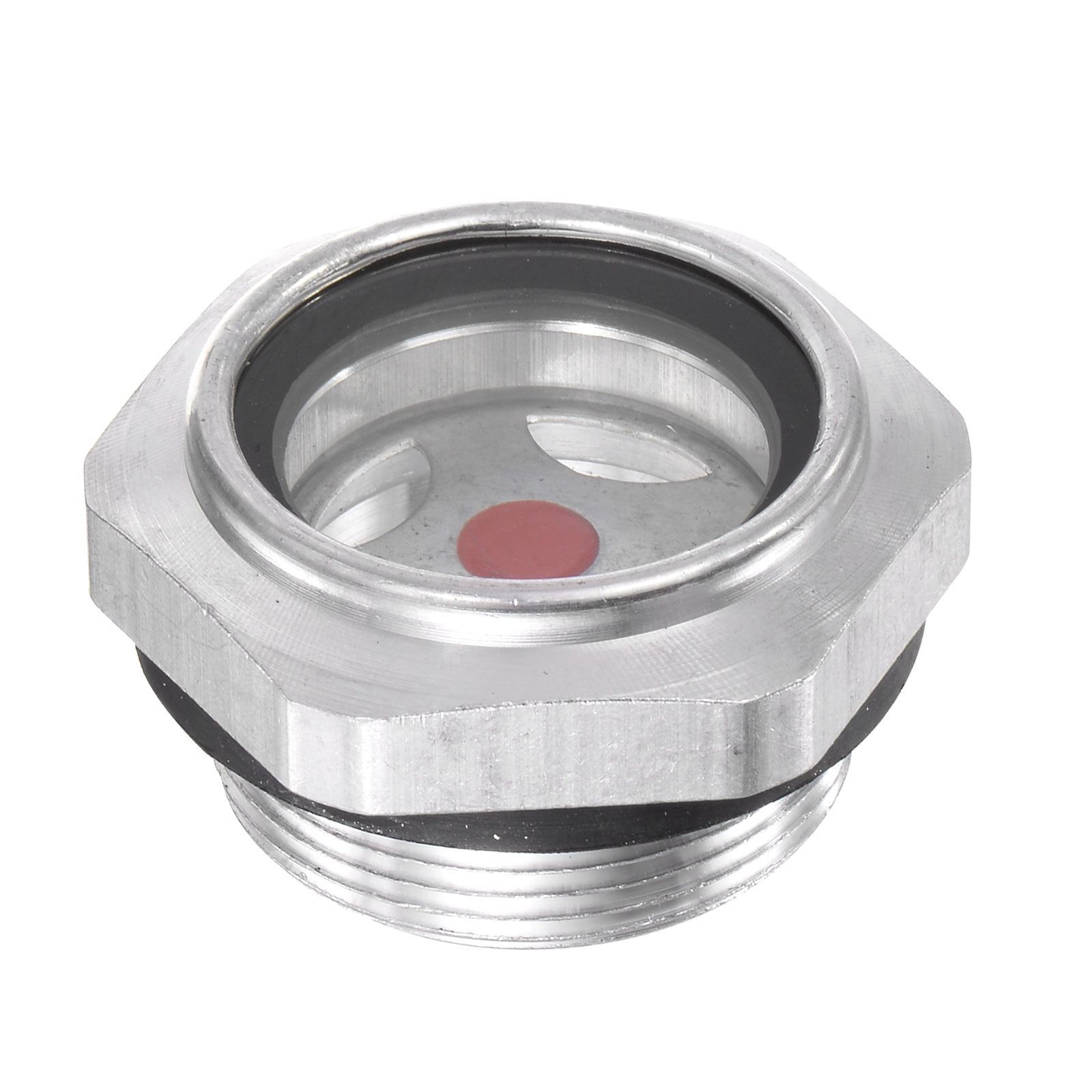 Mirilla Nivel Aceite M33x1,5mm | Aluminio Y Vidrio Templado | Pack 2 Unidades | Para Compresor Aire