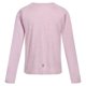 thumbnail image 2 of Regatta - Camiseta Burlow de Jaspeada de Manga Larga para Niños/Niñas (Violeta) Regatta UTRG8233_violet, 2 of 4