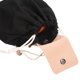thumbnail image 4 of Lona Forrajeo Bolsa PU Plegable Frutas Recolección Cinturón Bolsa Negro para Exterior Senderismo Camping Paquete de 2 Unique Bargains riñoneras de senderismo, 4 of 6