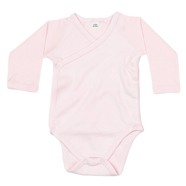 Babybugz - Body de Manga Larga Bebé (Rosa Polvo) Babybugz UTRW8497_powderpink