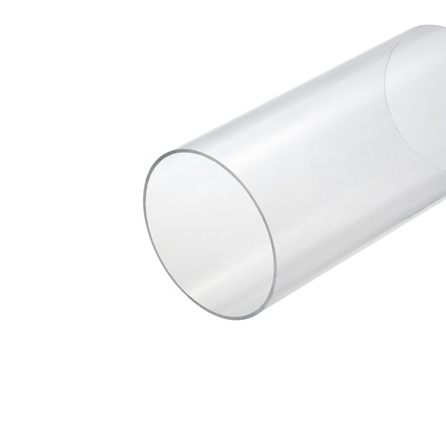 Acr?lico Tubo Transparente R?gido Redondo Tubo 115mm ID 120mm OD 10" para L?mparas y Linternas, Agua Refrigeraci?n Sistema Unique Bargains tubos industriales
