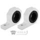 thumbnail image 1 of 40mm Universal Plateado Tubo Abrazadera Conjunto Montaje Soporte Para Coche Unique Bargains Faro Soporte, 1 of 8