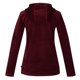 thumbnail image 5 of Regatta - Sudadera Kyrielle Acanalada de Velour para Mujer (Rojo Clarete) Regatta UTRG6745_claretred, 5 of 6