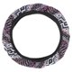 thumbnail image 1 of 37-38cm 15" Universal Coche Volante Funda con Cuadrado Patr?n Unique Bargains Cubierta del volante del coche, 1 of 7