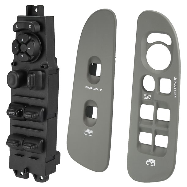 Interruptor de ventana eléctrica con herramienta de extracción de interruptor lado del conductor 5HZ71XDVAD para Dodge para Ram 1500 2002-2010 3 uds Unique Bargains interruptores de ventanillas eléctricas para automóviles