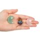 thumbnail image 5 of Kit de piedras de cristales naturales de imitación, colgante, cristales naturales de imitación, forma de piedra de luna, para meditación, yoga, decoración de oficina en casa multicolor Unique Bargains cristales curativos, 5 of 6
