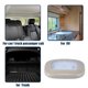 thumbnail image 4 of 2 Juegos Coche Interior Techo LED Lámpara Magnético Cúpula Claro Beige Unique Bargains Coche Cúpula Luz, 4 of 9