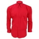 thumbnail image 1 of Kustom Kit - Camisa de manga larga formal Modelo Oxford Corporate hombre caballero - Fiesta/Trabajo/ Kustom Kit UTBC594_red, 1 of 2
