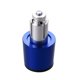 thumbnail image 4 of 1 Par 7/8" 18mm Manual Pu?os Manillar Extremo Tapas Conector Barra Extremo Azul Unique Bargains Extremos de manillar para deportes motorizados, 4 of 7