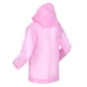 thumbnail image 3 of Regatta - Chaqueta Impermeable Hallow Transparente para Niños/Niñas (Rosa Pastel) Regatta UTRG5985_pastelpink, 3 of 4