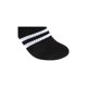 thumbnail image 2 of Calcetines tobilleros invisibles de corte bajo Rayas de algodón 10 pares Negro M Unique Bargains Calcetines, 2 of 7