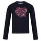 thumbnail image 1 of Regatta - Camiseta Wenbie II Floral para Niños/Niñas (Marino) Regatta UTRG6147_navy, 1 of 6