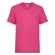 thumbnail image 1 of Fruit Of The Loom - Camiseta básica de manga corta para niño/niña unisex - 100% algodon de primera Fruit of the Loom UTBC329_fuchsia, 1 of 2
