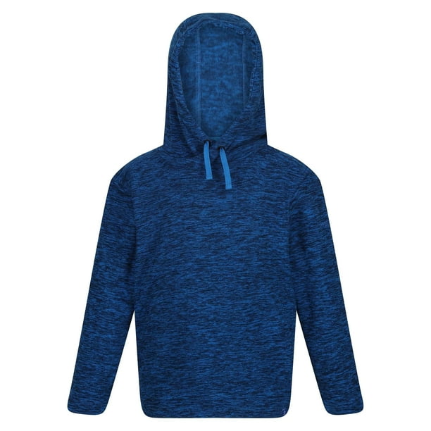 Regatta - Sudadera Polar Keyon con Capucha para Niños Niñas (Azul Sky Diver Jaspeada) Regatta UTRG4542_skydiverbluemarl