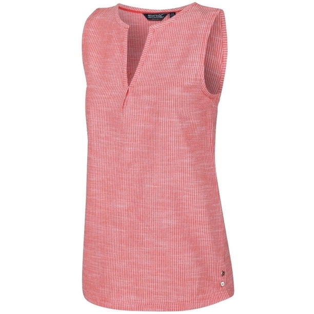 Regatta - Camiseta Sin Mangas Jadine para Mujer (Rojo Cielo) Regatta UTRG4991_redsky