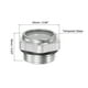 thumbnail image 2 of Aire Compresor Aceite Nivel Indicador Mirilla Vidrio M20x1.5mm Macho Roscado Aluminio Líquido Indicador Vista Ventana Unique Bargains accesorios para compresores de aire, 2 of 5