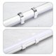 thumbnail image 5 of T5 U Clips Soporte para LED Luz Bombilla Montaje Soporte Inoxidable Acero Fluorescente Tubo Soporte Tornillo Tubo Abrazaderas, Blanco Paquete de 20 Unique Bargains abrazaderas, 5 of 5