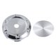 thumbnail image 4 of 66mm Diámetro 6 Clips Coche Rueda Centro Cubo Tapas Mate Plateado Tono - 4uds Unique Bargains tapas centrales de ruedas automotrices, 4 of 5