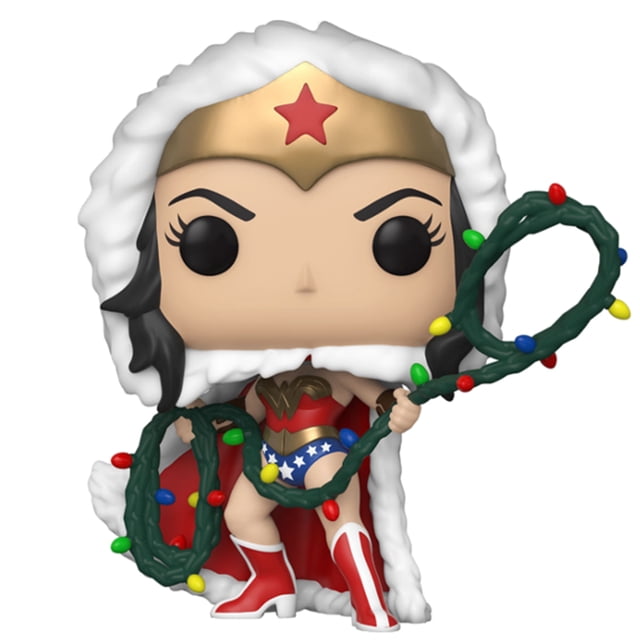 Figura Funko DC Super Heroes Woder Woman With String Light Lasso 3.74 Pulgadas