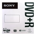 thumbnail image 1 of Disco DVD-R Sony grabable 120 min 4.7 GB 1 pza, 1 of 1