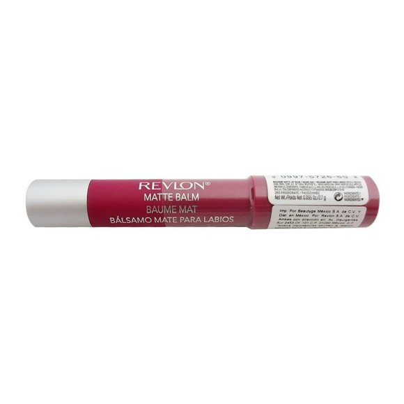 Bálsamo para labios Revlon matte balm passionate 2.7 g