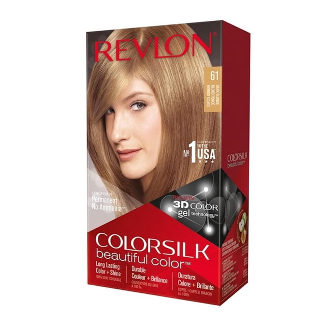 Tinte para cabello Revlon Color Silk 61 rubio oscuro