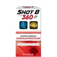 thumbnail image 1 of SHOT B DUAL Shot B Dual 360 + ginseng & ginkgo biloba 30 cápsulas, 1 of 1