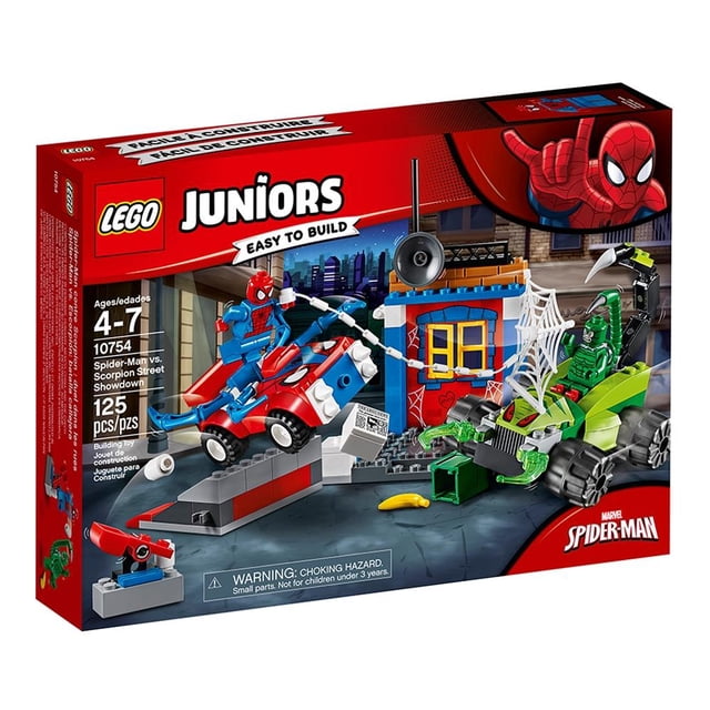 LEGO Juniors Spider Man Vs Escorpión: Batalla Callejera 10754