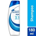 thumbnail image 1 of Shampoo Head & Shoulders men 3 en 1 control caspa 180 ml, 1 of 1