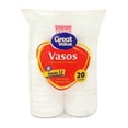 thumbnail image 1 of Vasos desechables Great Value térmicos tamaño 12 con 20 pzas, 1 of 1