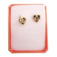 thumbnail image 1 of Aretes Sabelli Broquel corazón 1 pza, 1 of 1