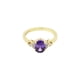 thumbnail image 1 of Anillo de oro laminado para dama 1 pza, 1 of 1
