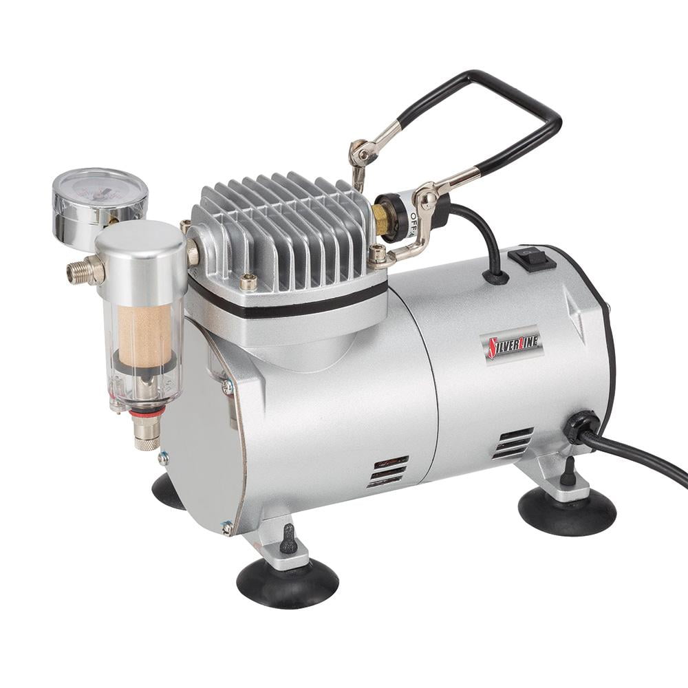 Compresor Silverline Mini Compresor de 1/6 HP Silverline Compresor | Bodega Aurrera en línea