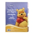 thumbnail image 1 of Separador Norma Disney Winnie Pooh para carpeta 1 paquete con 5 pzas, 1 of 1