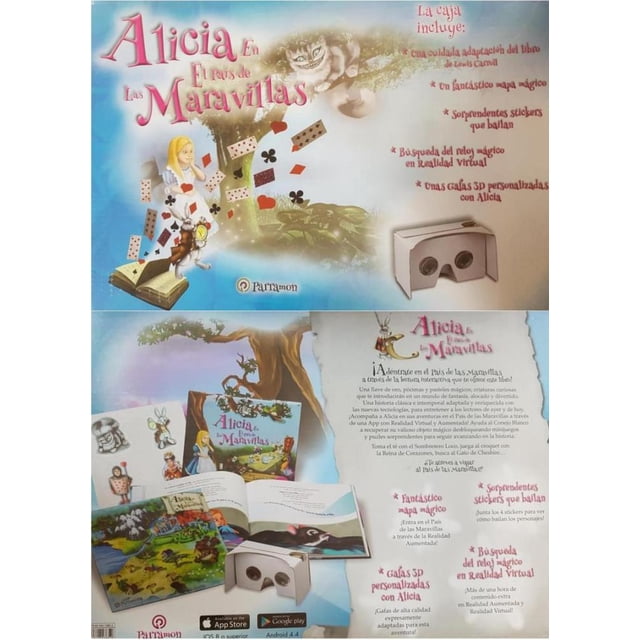 ALICIA EN EL PAIS DE LAS MARAVILLAS Parramón Ediciones TAPA DURA