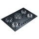 thumbnail image 1 of Parrilla de gas para Empotrar con 5 Quemadores en Vidrio Templado, color Negro AVERA VT5, 1 of 1