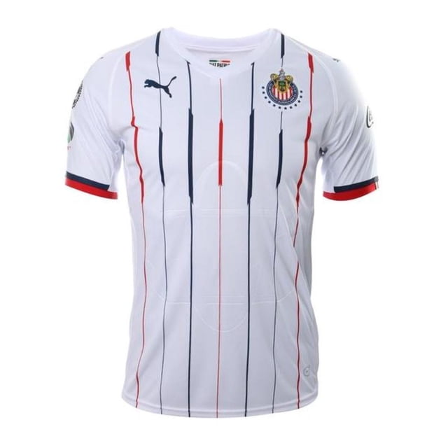 Jersey Chivas Visita 18/19 S/N - Rojo y Azul Marino Talla S Puma version jugador